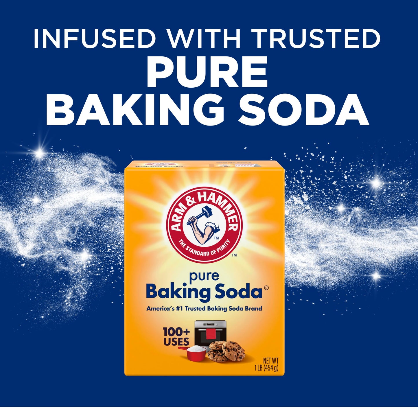 ARM & HAMMER Plus OxiClean with Odor Blasters Liquid Laundry Detergent, Laundry Odor Remover, Attacks Stains, Fresh Burst Scent, 122 Loads, 158.6 Fl Oz