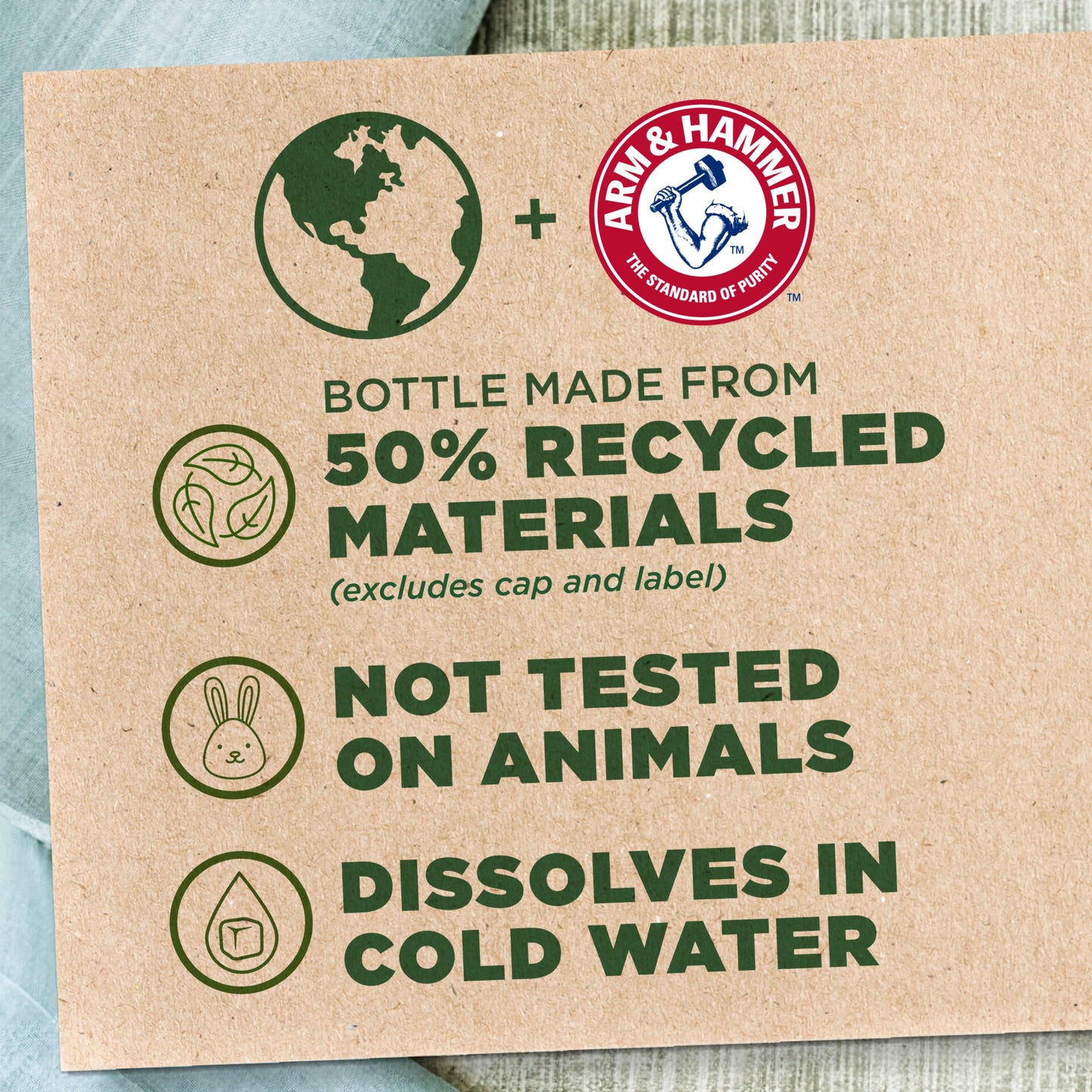 ARM & HAMMER Odor Blasters In-Wash Scent Booster, Laundry Scent Booster Fresh Burst Scent, 45 Oz